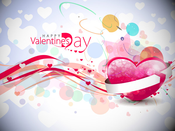 free vector Symphony valentine day decorations vector